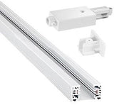 Enzo nordlux link rail 1 fase 1,8 meter wit incl aansluitstuk - 5049119