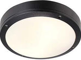 Enzo nordlux plafonniere desi 2xe27 zwart ip44 28cm - 4802999