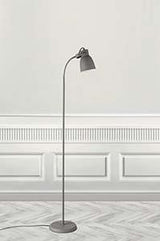 Enzo nordlux vloerlamp adrian grijs e27 151cm hoog - 4800400