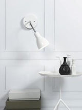 Enzo nordlux wandlamp e14 cyclone wit met schakelaar - 4800442