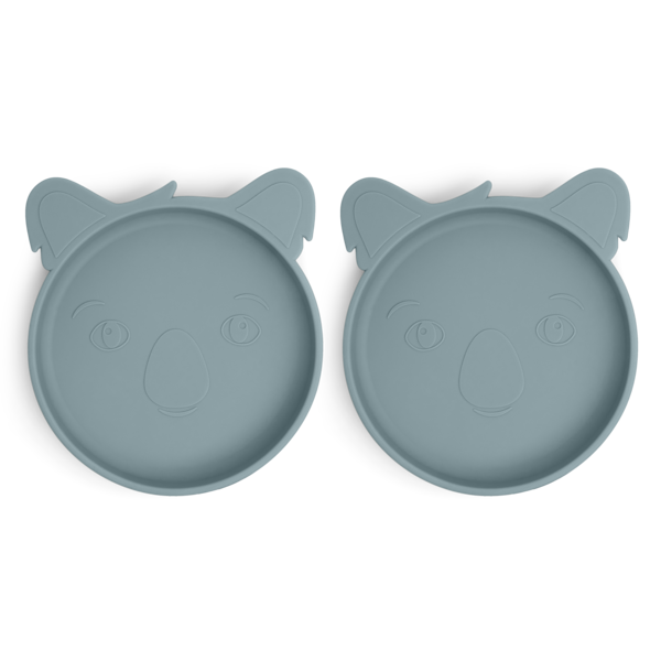 Nuuroo Nuuroo Akila silicone plate 2-pack Koala