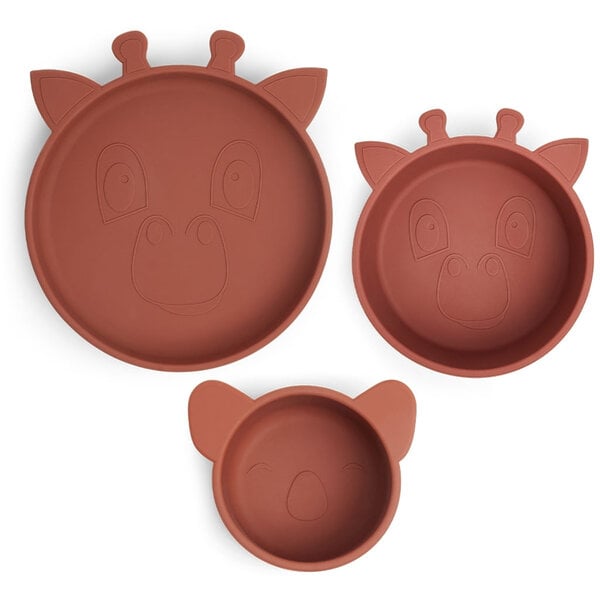 Nuuroo Nuuroo Benni silicone dinner set 3-pack