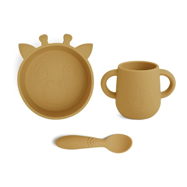 Nuuroo Nuuroo Ebba silicone dinner set 3-pack