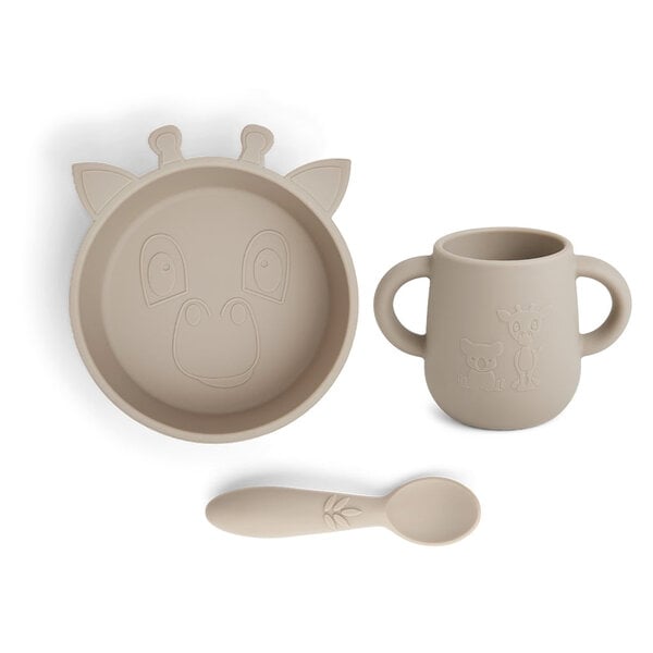 Nuuroo Nuuroo Ebba silicone dinner set 3-pack