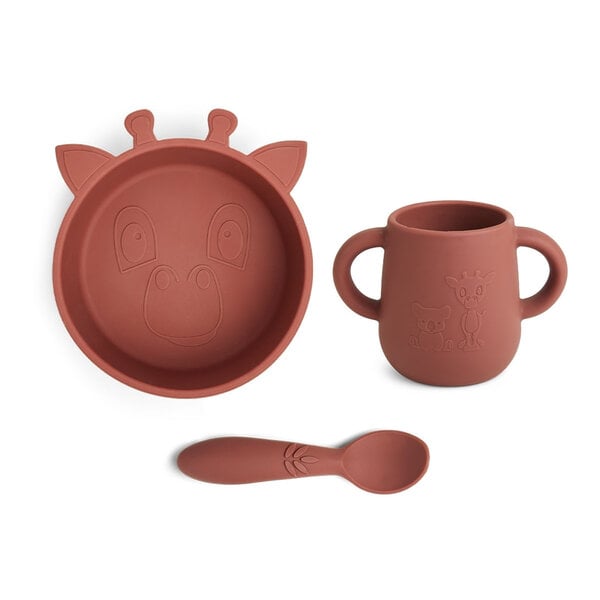 Nuuroo Nuuroo Ebba silicone dinner set 3-pack