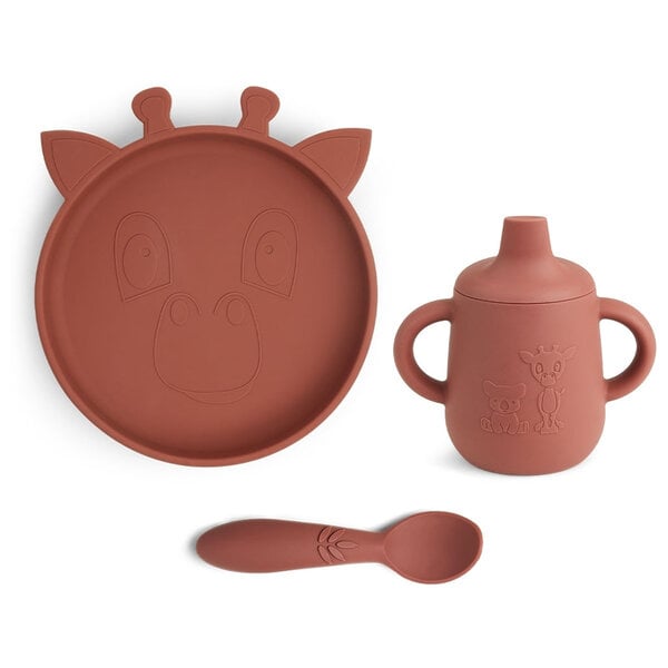 Nuuroo Nuuroo Elke silicone dinner set 3-pack