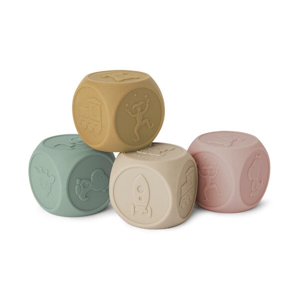 Nuuroo Nuuroo Sana silicone dice 4 pack