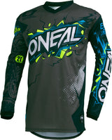 O'neal element villain youth - kid's mtb long sleeve jersey