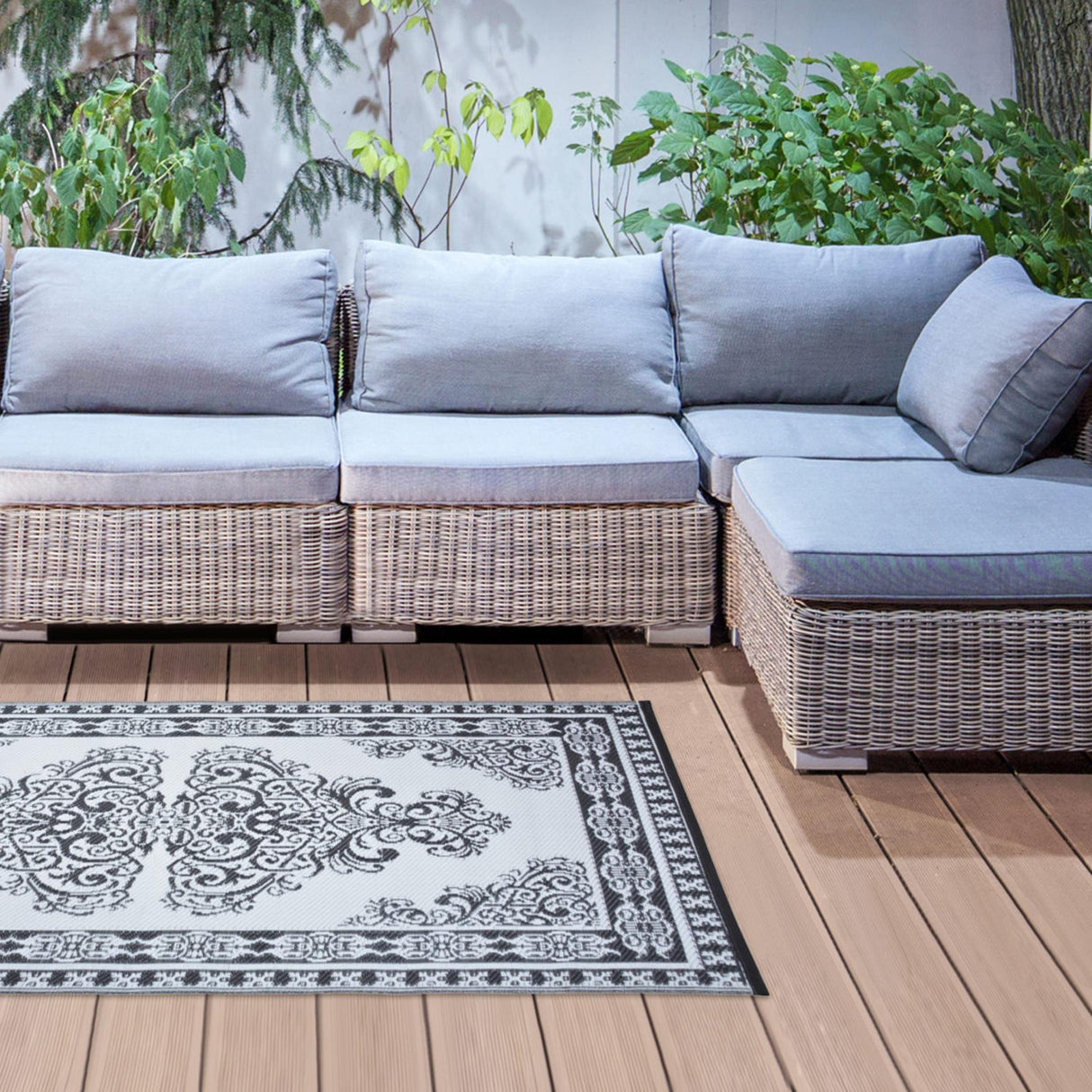 Esschert design esschert tuintapijt perzisch 186x120cm