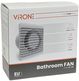 Enzo orno badkamer - toilet ventilator wit 125mm - 8611050