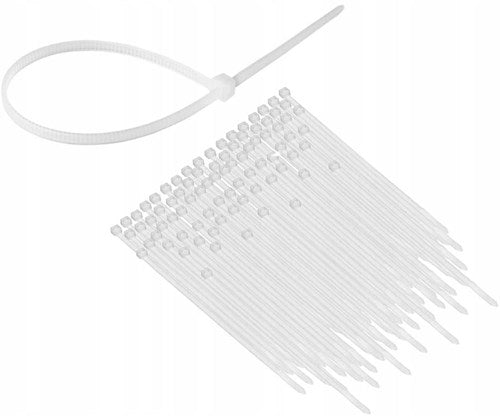 Enzo orno kabelbundelband 2,5x200mm transparant zak(100) - 4113402