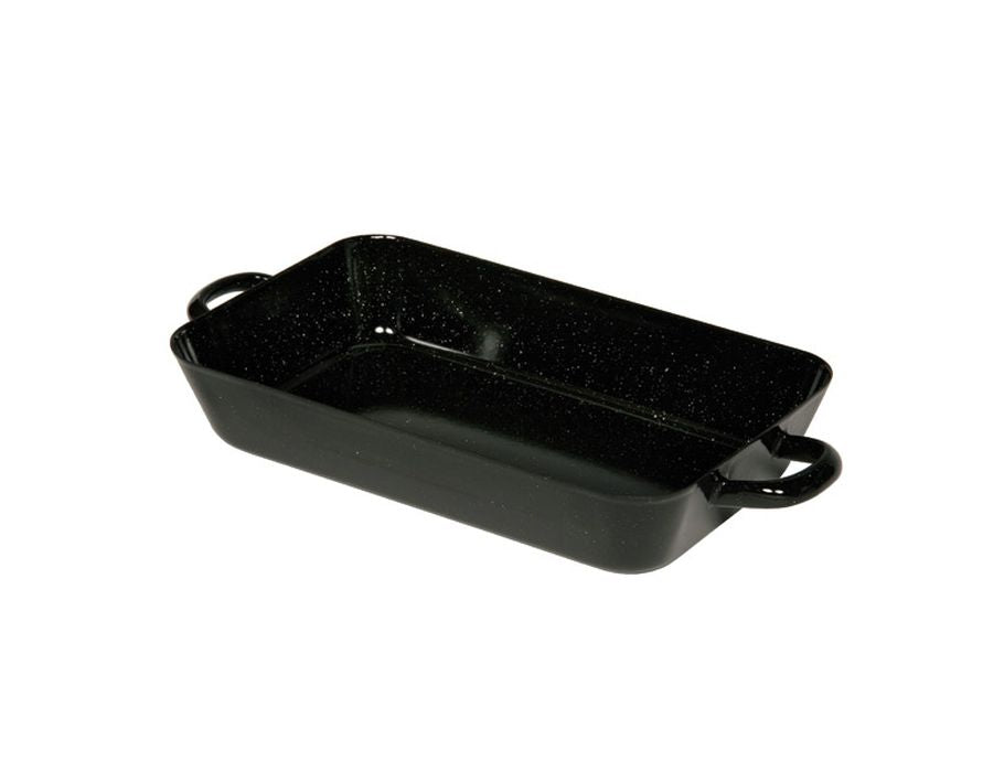 Riess ovenschaal met handgrepen - emaille - 26 x 17 cm