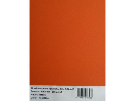 Kangaro fotokarton - 50x70cm - 300 gram - feloranje - pak 25 vel - k-0045-541