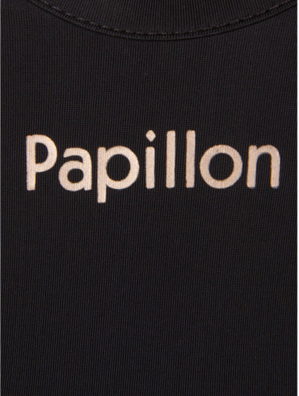 Papillon Tanktop racer back dames zwart maat S