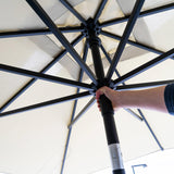 Madison parasol moraira push-up 230x230 grijs