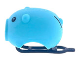 Pexkids fietstoeter varken met led lamp usb blauw