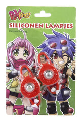 Pexkids verlichtingsset led lieverheersbeestje - met siliconen strap