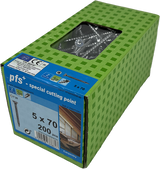 Pgb-europe pfs+ | spaanplaatschroef pfs+ vzk-t ø 5,0x70 zn tx20 | 200 st - pfwvtv001005000703