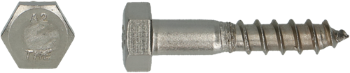 Pgb-europe pgb-fasteners | houtdraadbout din 571 ø 8,0x100 a2 | 50 st 000571a00008001003