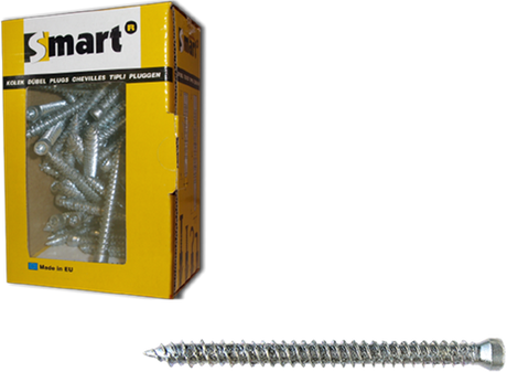 Pgb-europe smart | kozijnschroef ck-t30 ø 7,50x82 zn | 100 st sm0wsc001075082e