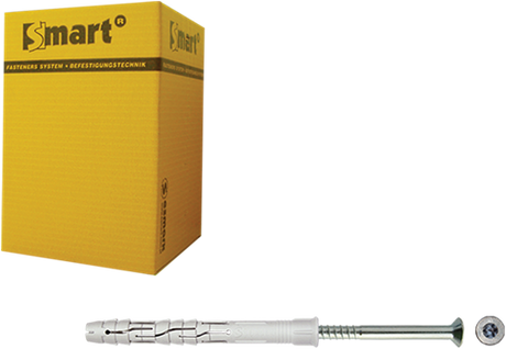 Pgb-europe smart | raamplug +schroef vzk tx ø 10x230 nzn | 25 st - sm0rptn011002303