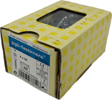 Pgb-europe pgb-fasteners universele spaanplaatschroef vk-t voldraad verzonken kop ø4,0x20 zn tx20 | 200 st | pgwvtv001004000203
