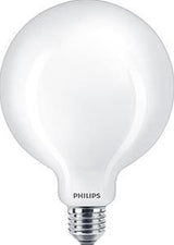Philips led lamp - globelamp met e27 fitting - warmwit licht: 2700k - 60w - mat glas