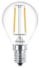 Philips led kogel e14 2-25w 2700k filament helder blister - 5101502