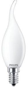 Philips led tipkaars e14 2,2-25w 2700k filament mat blister - 5100556