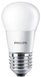 Philips led kogel 5,5-40w e14 827 p45 helder - led3340