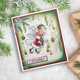 Pink ink designs • christmas series clear stamp set twist sprout