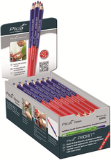 Pica 559 dubbel potlood rood blauw | 17,5cm | 50 stuks - pi559-50