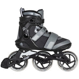 Playlife gt 110 fitness inlineskates zwart grijs maat 40