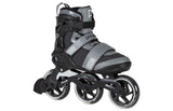Playlife gt 110 fitness inlineskates zwart grijs maat 39