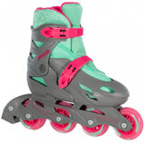 Playlife Inline skates Riddler hardboot 82A grijs maat 31-34