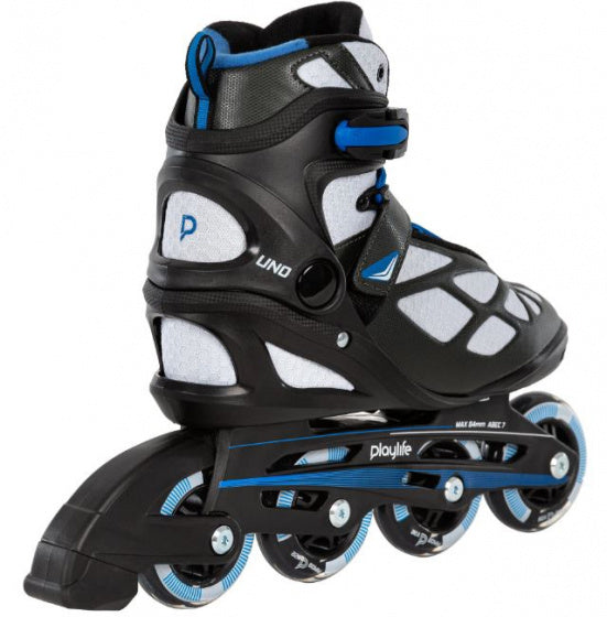 Playlife Inline skates Black 80 softboot 82A zwart maat 45