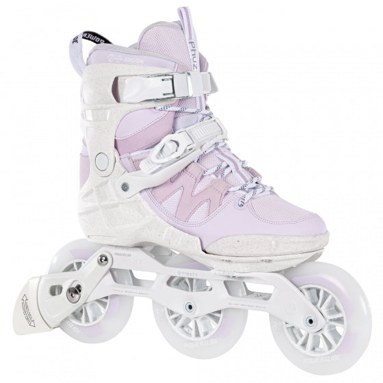 Powerslide Inline skates Phuzion Argon 110 softboot 83A wit roze mt 37
