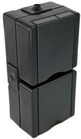 Enzo proaqa kopp swd opbouw stopcontact ra dubbel verticaal - 4628410