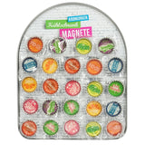 Magneet kroonkurk 3,5 cm 8 assorti | 48 stuks