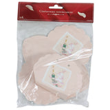 Cadeauverpakking roze 11 cm set 6 stuks | 24 stuks