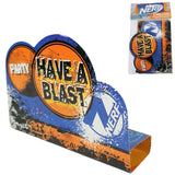 Amscan nerf uitnodigingskaarten en enveloppen 12 x 16 cm 8 stuks | 36 stuks