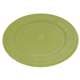 Hbx decoratie bord groen 33 cm | 12 stuks