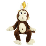 Knuffel aap met bananenschil zittend 55 cm 2 assorti | 15 stuks