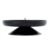 Spaas (r) kaarsenhouder metaal zwart 9 cm | 40 stuks