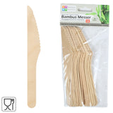 Bamboe messen 16.5 cm 12 stuks | 24 stuks