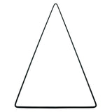 Decoratie diy kerstboom metaal zwart 55 cm | 24 stuks