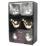 Xmas by mooss xmas by moos kerstballen groen 8 cm 6 stuks | 12 stuks