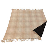 Take a plaid polyback picknickplaid beige wit 160 x 160 cm | 10 stuks