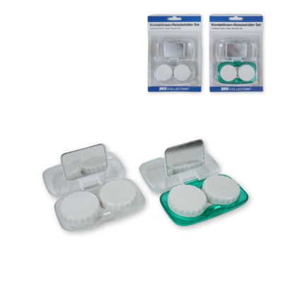 Jes collection reisetui contactlenzen 7 cm 2 assorti | 48 stuks