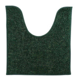 Wc mat groen polyester 45 x 50 cm | 6 stuks